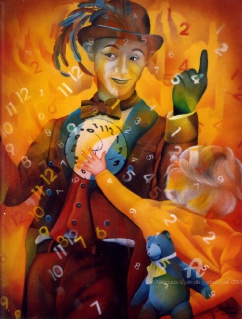 Jeannette Guichard-Bunel - le gardien du temps et l'enfant qui voulair grandir plus vite