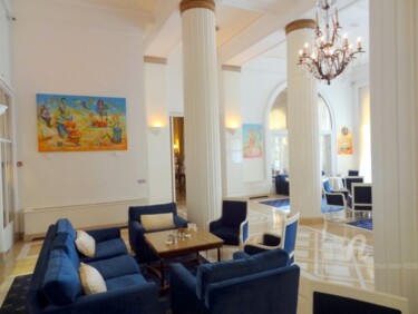 exposition centenaire de l'hôtel Cartlton