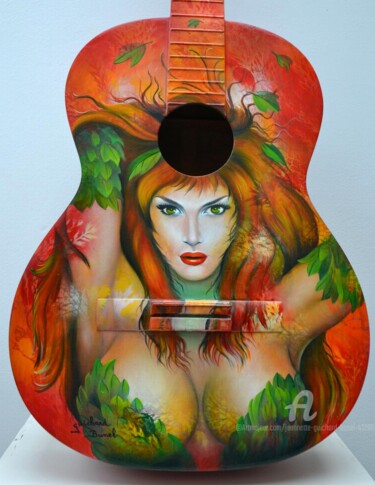 détail guitare "¨Poison Ivy"